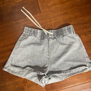 PacSun Light Gray Jean Shorts